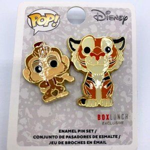 Funko Pop! Disney Aladdin Abu & Raja Enamel Pin